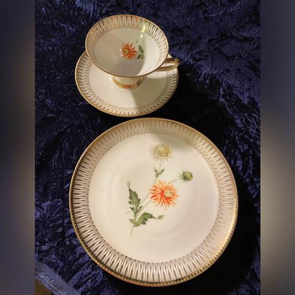 Winterling Bavaria Trio Tea Cup Saucer Dessert Plate - Picture 7 of 10